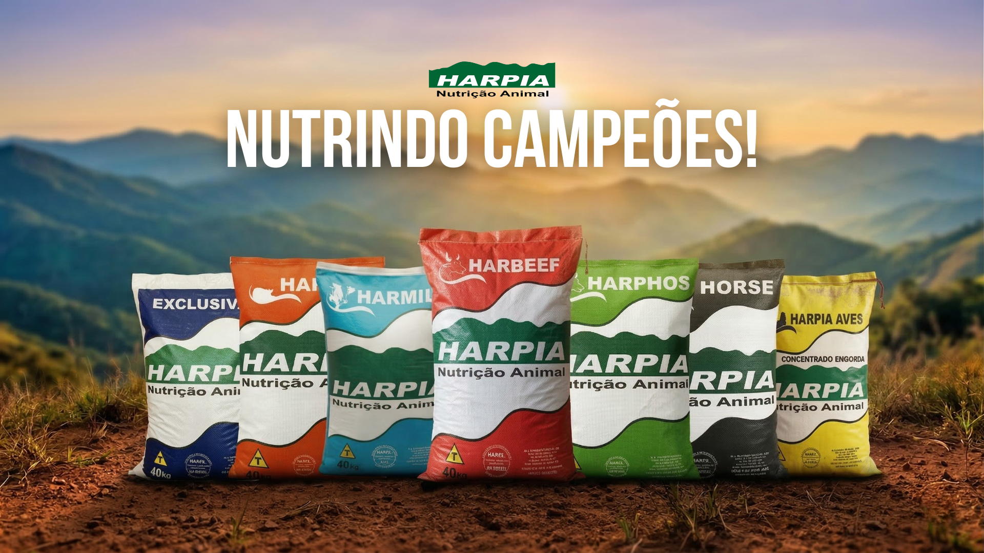 Linhas de Rações Harpia